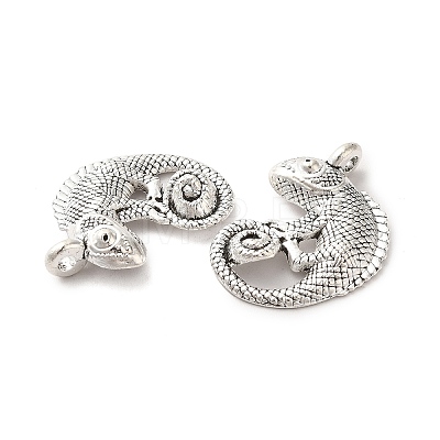 Tibetan Style Alloy Pendants X-TIBE-B001-21AS-1