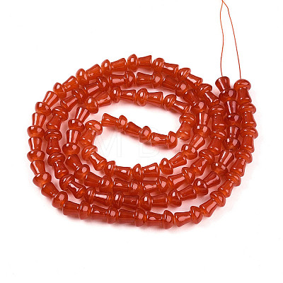 Baking Paint Glass Beads Strands DGLA-N007-01B-1