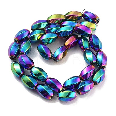 Synthetic Magnetic Hematite Beads Strands G-P545-G01-01B-1