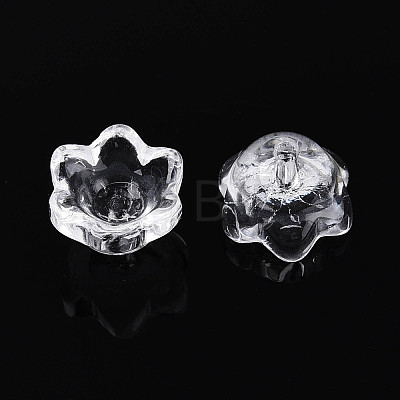 Transparent Glass Bead Caps A-GLAA-Q089-002C-001-1