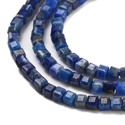 Natural Lapis Lazuli Beads Strands G-H042-B42-01-1