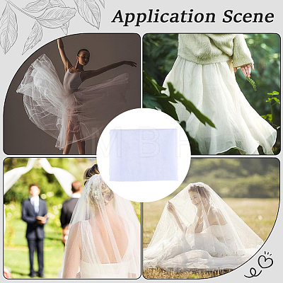 Polyester Mesh Fabric DIY-WH20009-40V-1