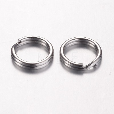 Tarnish Resistant 304 Stainless Steel Split Rings STAS-D438-01-1