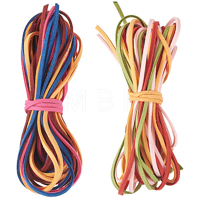 2 Bundles Faux Suede Cord Sets LW-TA0001-08F-1
