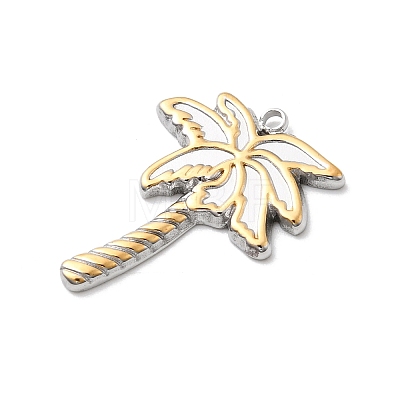 304 Stainless Steel Pendants STAS-A126-03F-GP-1