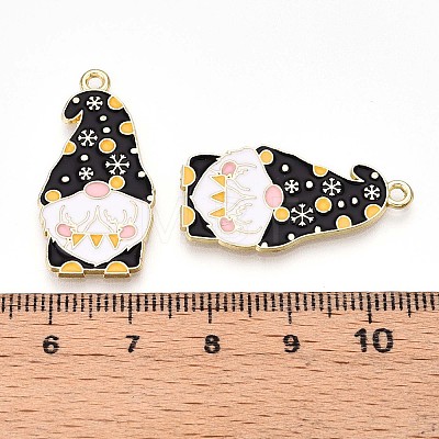 Alloy Enamel Pendants ENAM-T022-01H-1