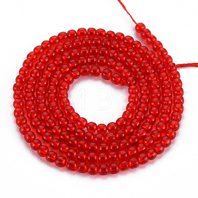 Glass Beads Strands GLAA-N041-008I-1