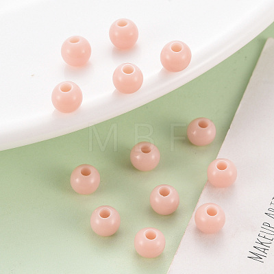 Opaque Acrylic Beads MACR-S370-C6mm-34-1
