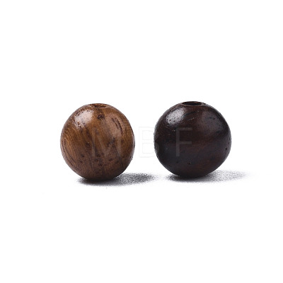 Natural Wood Beads WOOD-Q046-02-1