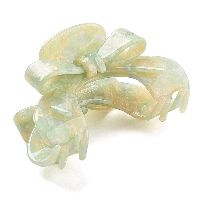 Cellulose Acetate & Iron Claw Hair Clips AJEW-K047-02E-1
