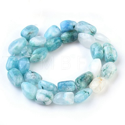 Natural Hemimorphite Beads Strands G-I250-02C-1