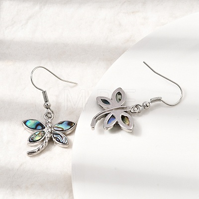 Rack Plating Brass Dangle Earrings for Women LS-KK-CBA69D1-01P-01-1