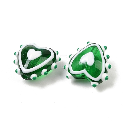 Handmade Lampwork Beads LAMP-D003-02G-1