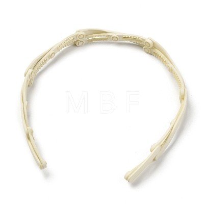 Portable Folding Resin Hairband Telescopic Headband OHAR-M001-01B-1