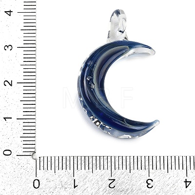 Handmade Lampwork Pendants LAMP-Q005-04A-1