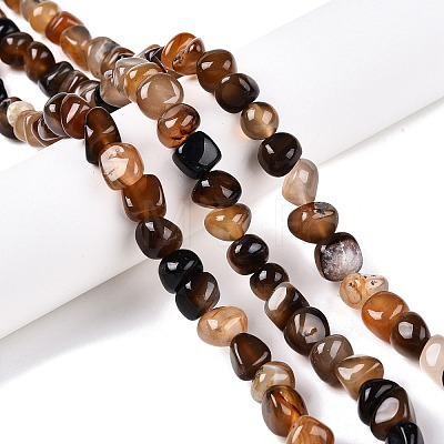 Natural Agate Beads Strands G-N342-65A-1