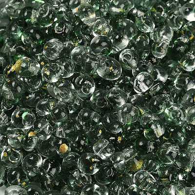 6/0 Spray Paint Glass Seed Beads SEED-H003-11I-1