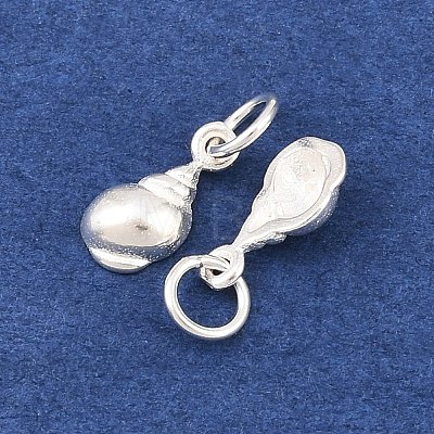925 Sterling Silver Shell Shape Charms STER-I023-01S-03-1