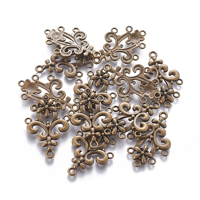 Tibetan Style Alloy Chandelier Component EA8536Y-AB-1