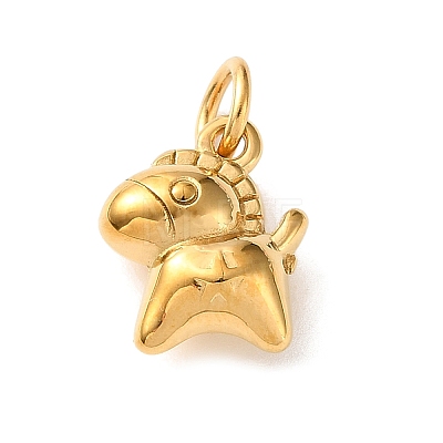 304 Stainless Steel Charms STAS-A152-02G-G-1