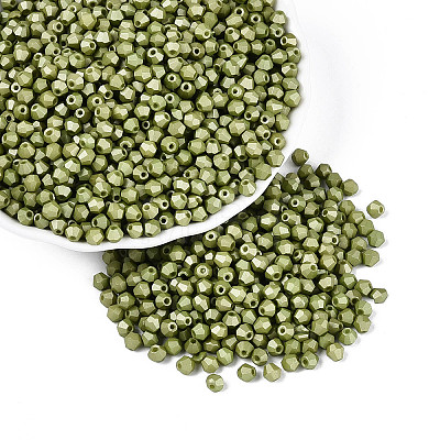 Baking Paint Pearlized Glass Seed Beads SEED-T007-21A-14-1