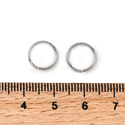 Brass Open Jump Rings KK-B147-03I-P-1