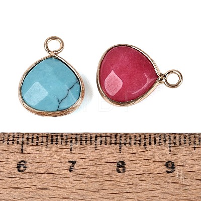 Natural & Synthetic Mixed Stone Pendants G-N371-19G-1