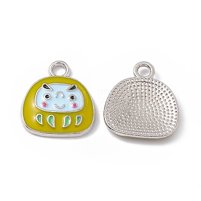 Alloy Enamel Pendants ENAM-H039-04P-1