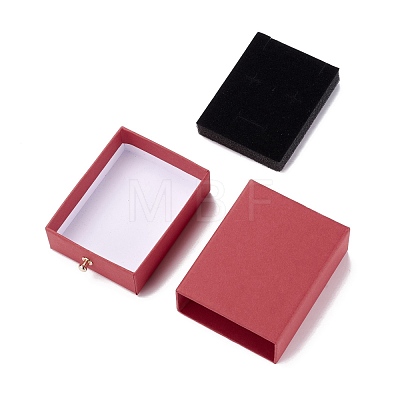 Rectangle Paper Drawer Jewelry Set Box CON-C011-02C-1