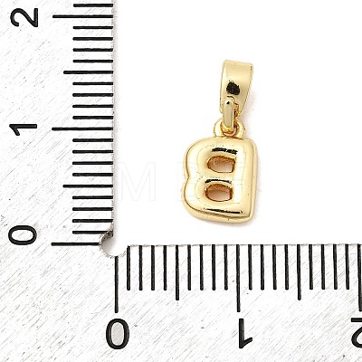 Brass Letter Charms LS-KK-G554-22G-B-1