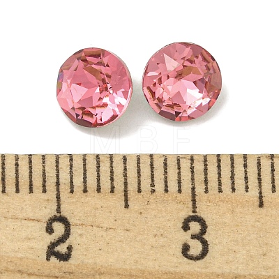 Glass Rhinestone Cabochons RGLA-L029-13B-1