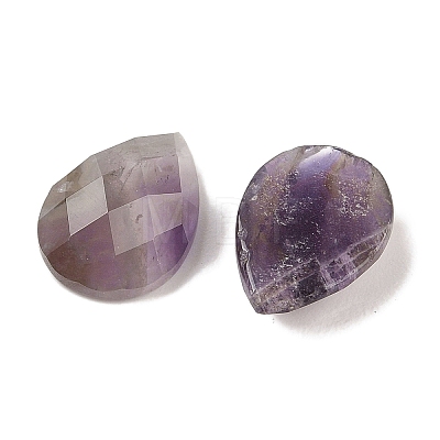 Natural Amethyst Cabochons G-C146-04S-1