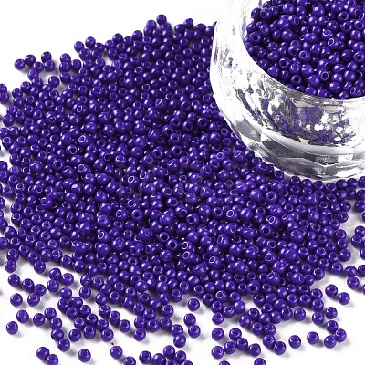 11/0 FGB Grade A Baking Paint Glass Seed Beads X-SEED-N001-A-1010-1