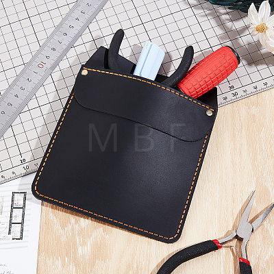 Cowhide Pocket Sleeve for Pens and Tools DIY-WH20007-781C-1