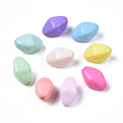 Opaque Acrylic Beads MACR-S272-73-1