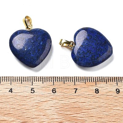 Dyed Blue Natural Sesame Jasper Pendants G-G956-B78-G-1