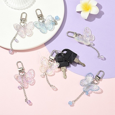 20Pcs Acrylic Pendant Decorations HJEW-YW00252-01-1