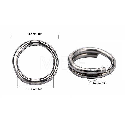 Stainless Steel Split Rings STAS-I326-01P-NF-1