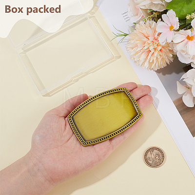 1Pc Alloy Belt Buckles FIND-BC0014-29B-AB-1