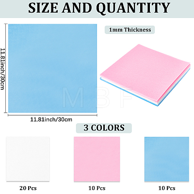 4Sets 3 Colors Non Woven Fabric DIY-CP0012-12A-1