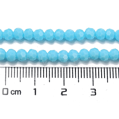 Opaque Glass Beads Stands EGLA-A035-P4mm-D08-1