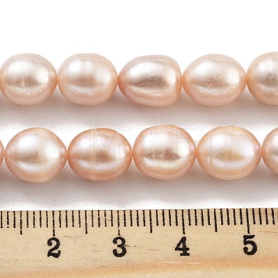 Natural Cultured Freshwater Pearl Beads Strands PEAR-P062-13D-1