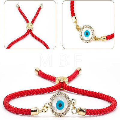  DIY Evil Eye Bracelet Making Kits DIY-NB0006-79-1