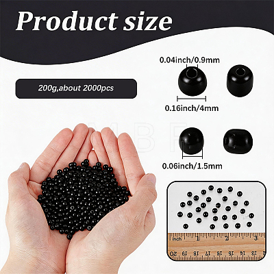 200G Glass Seed Beads SEED-SP0001-14B-02-1