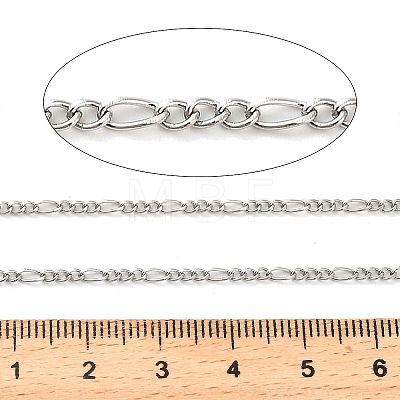 304 Stainless Steel Twisted Chains Curb Chains CHS-B009-01C-P-1