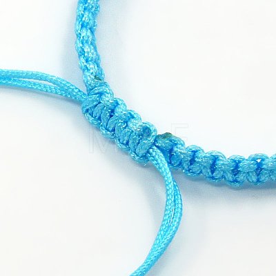 Braided Nylon Cord for DIY Bracelet Making AJEW-M001-06-1
