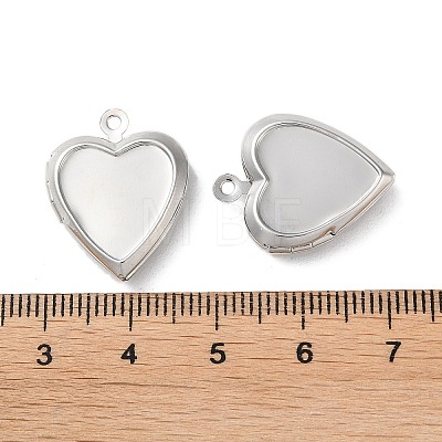 Rack Plating Brass Locket Pendants X-KK-G489-03P-1