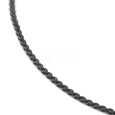 304 Stainless Steel Serpentine Chain Bracelets BJEW-D020-01EB-1