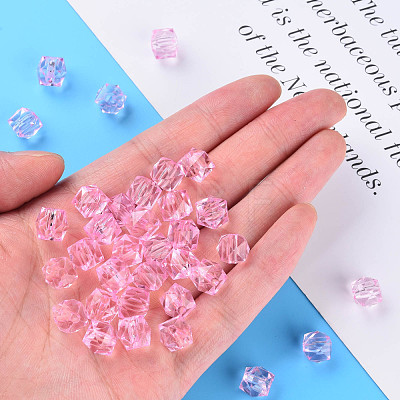 Transparent Acrylic Beads MACR-S373-51B-B09-1