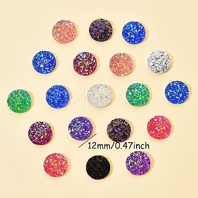 Resin Cabochons CRES-YW0001-01-1